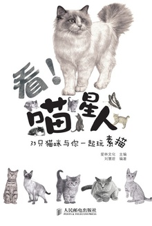 看!喵星人:35只猫咪与你一起玩素描