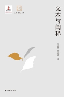 文本与阐释(大家读大家)