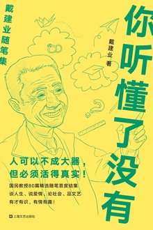 你听懂了没有