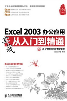 Excel 2003 办公应用实战从入门到精通