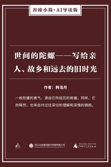 世间的陀螺——写给亲人、故乡和远去的旧时光