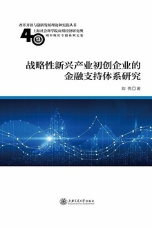 战略性新兴产业初创企业的金融支持体系研究