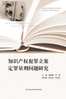 知识产权犯罪立案定罪量刑问题研究