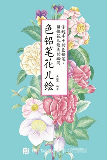 色铅笔花儿绘