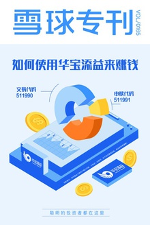 雪球专刊165期——如何使用华宝添益来赚钱