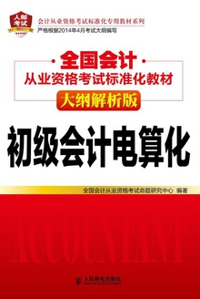 全国会计从业资格考试标准化教材(大纲解析版):初级会计电算化
